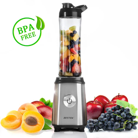 BESTEK Edelstahl 350W Smoothie Maker nur für 16.99€ , anstatt 29,99€