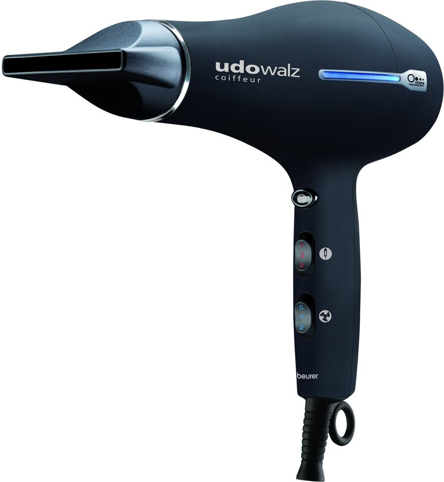 Beurer Udo Walz P1 2500 für 35€ - Ionen-Haartrockner mit 2.000 Watt und 3 Temperaturstufen