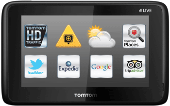 TomTom GO LIVE 1015 Europe für 250€ - TomTom-Spitzenmodell