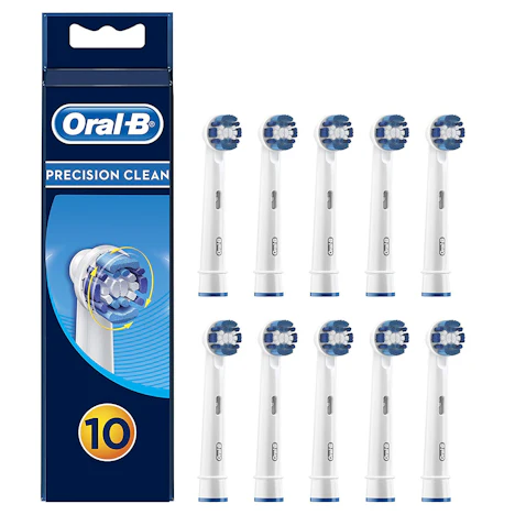 10 Stück Oral B Precision Clean Aufsteckbürsten für 16,99€