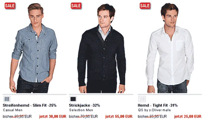 sale s oliver