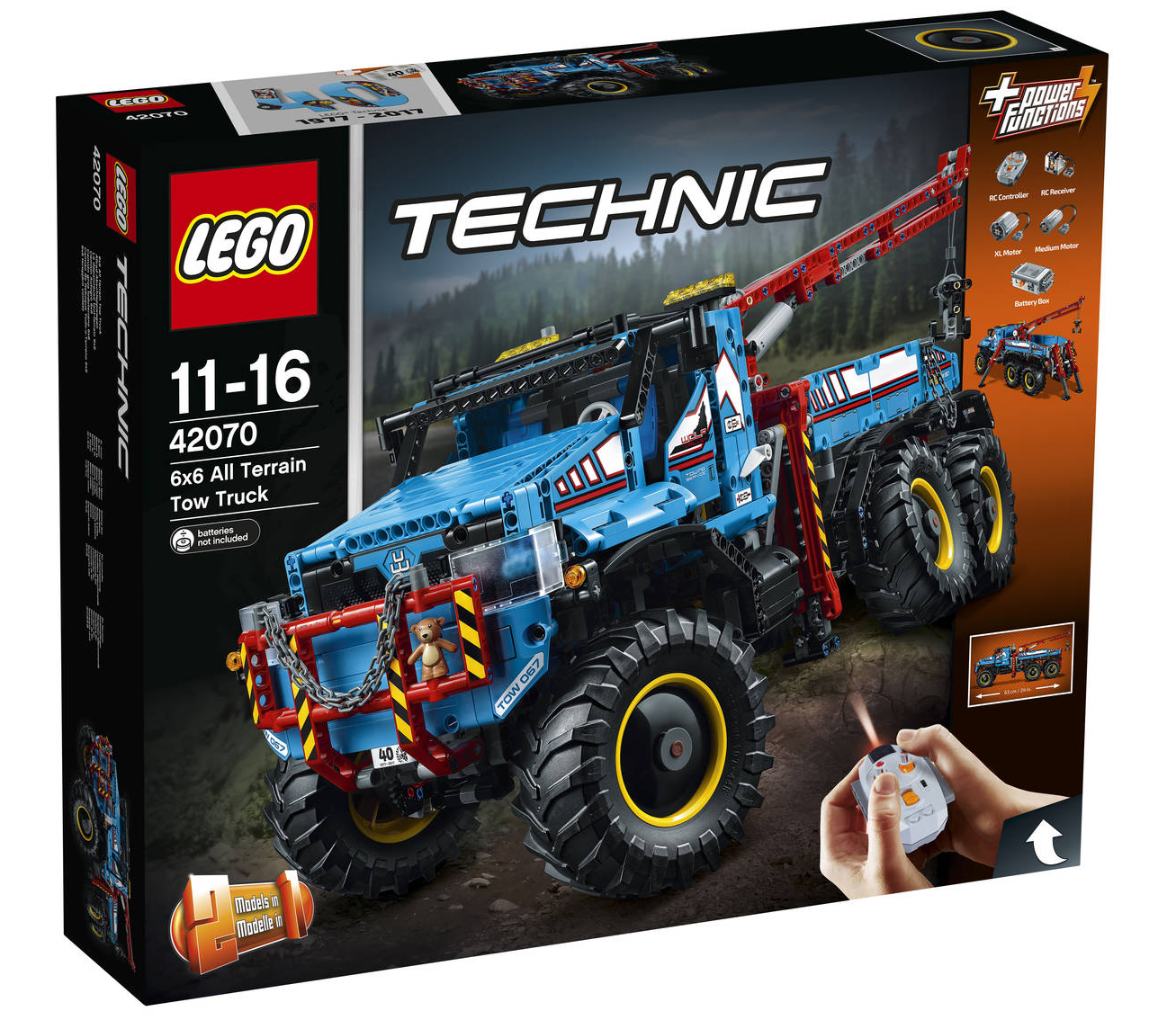 Lego Technic Allrad-Abschleppwagen für 167€ – Modell mit über 1.800 Teilen