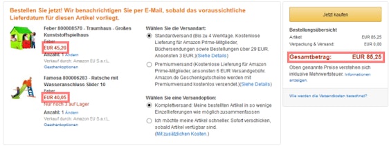 Preisfehler-Alarm? Für die Kinder: Kunststoff-Spielhaus für 45€ und Rutsche mit Wasseranschluss für 40€ *UPDATE*
