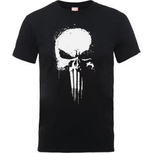 Marvel The Punisher Paintspray T-Shirt für 11€ - offiziell lizenziert