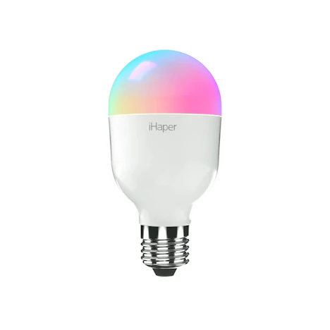 E27 Mehrfarbige LED-Dimmbare Lampe 7W, 16 Millionen Farben