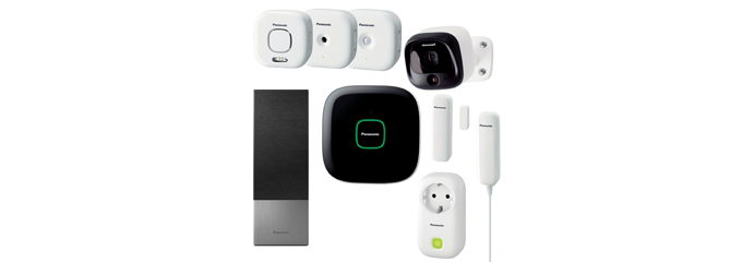Panasonic Smart Home Bundle für 444€ - Starter Kit Plus, Bewegungsmelder, Außenkamera, Wassermelder, etc.