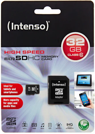 Intenso microSDHC 32GB Class 10 für 11,11 EUR inkl. Versand