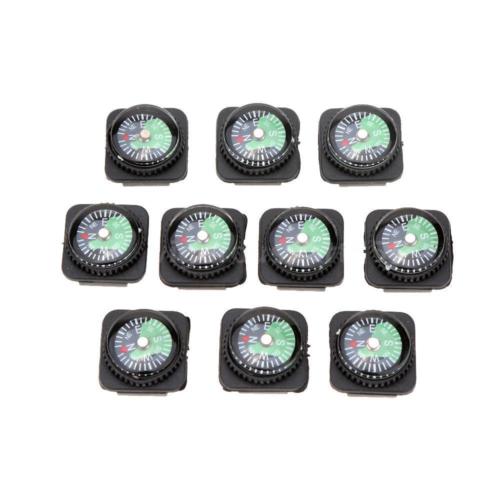 10X 20mm Knopfform Kleine Mini Überleben Kompasse für 5.63€ inkl.VSK aus DE