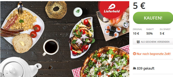 20% Rabatt auf lokale Deals bei Groupon