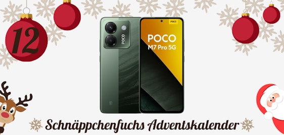 Xiaomi Poco M7 Pro 5G (Wert: 160€) ✨ 12. Dezember: Das nächste Türchen ist offen