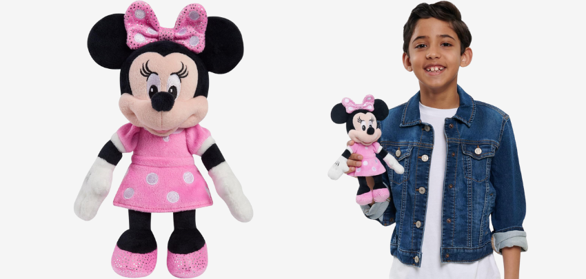 Plüsch Disney Classic Sounds Minnie für 7€ - mit Soundeffekten, 25,4 cm, ab 2 Jahren