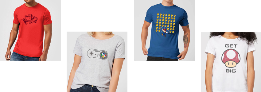 Zwei Nintendo-Shirts zum Preis von einem bei Zavvi