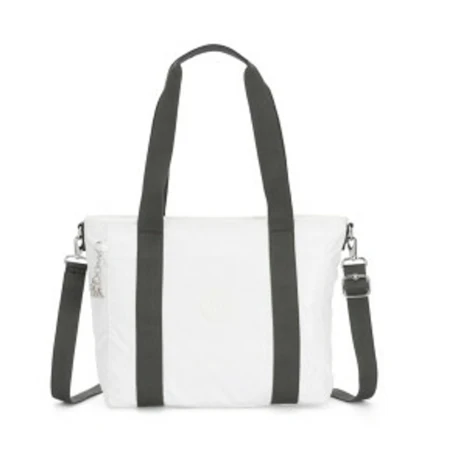 Kipling Asseni Tote S white Metallic mit 25% Ersparnis