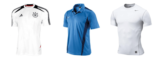 Sehr günstige Sport-Kleidung für 5€ und 10€ bei 11teamsports - nur heute