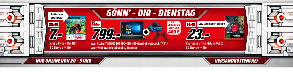 Gönn Dir Dienstag bei Media Markt - z.B. Nintendo Switch Controller + Zelda für 99€