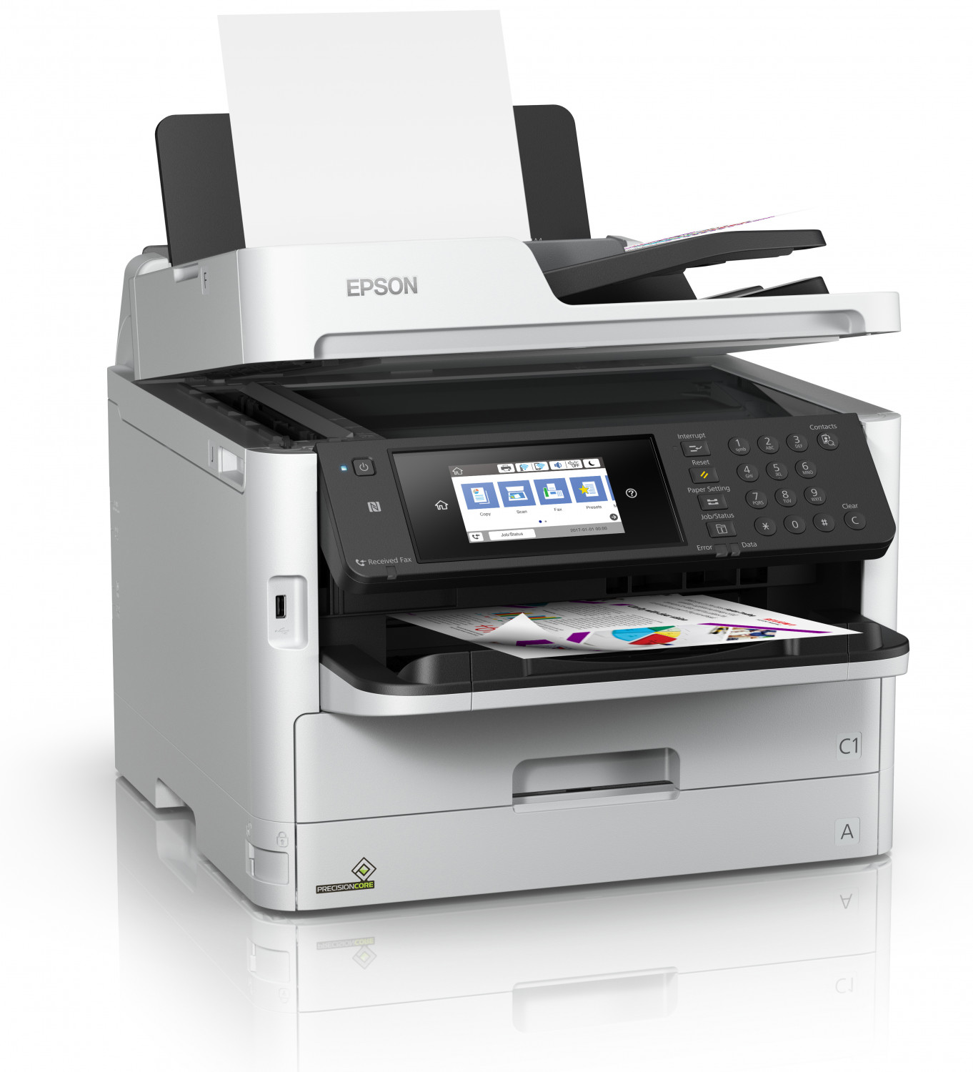 Epson WorkForce Pro WF-C5710DWF Business-Tintenstrahldrucker 4in1 für 171,99 EUR inkl. Versand