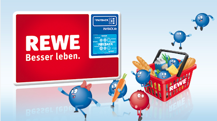 1000 Payback Punkte im Wert von 10€ gratis durch Rewe Online Shop Lieferung