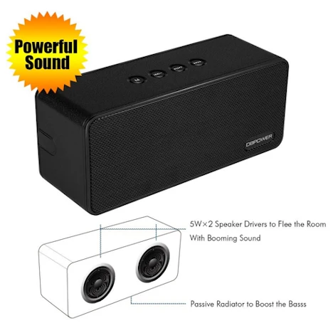 Bluetooth Lautsprecher 60% rabatt, 9.99€
