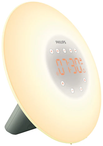 Philips HF3506/10 Wake-up Light LED für 65€ - Aufwachen mit Licht und 2 natürlichen Wecktönen