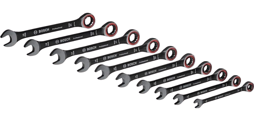 Perfekt gerüstet! 🔧 Bosch Professional Schraubenschlüssel Set 10tlg. für nur 64,99€ 🛠️