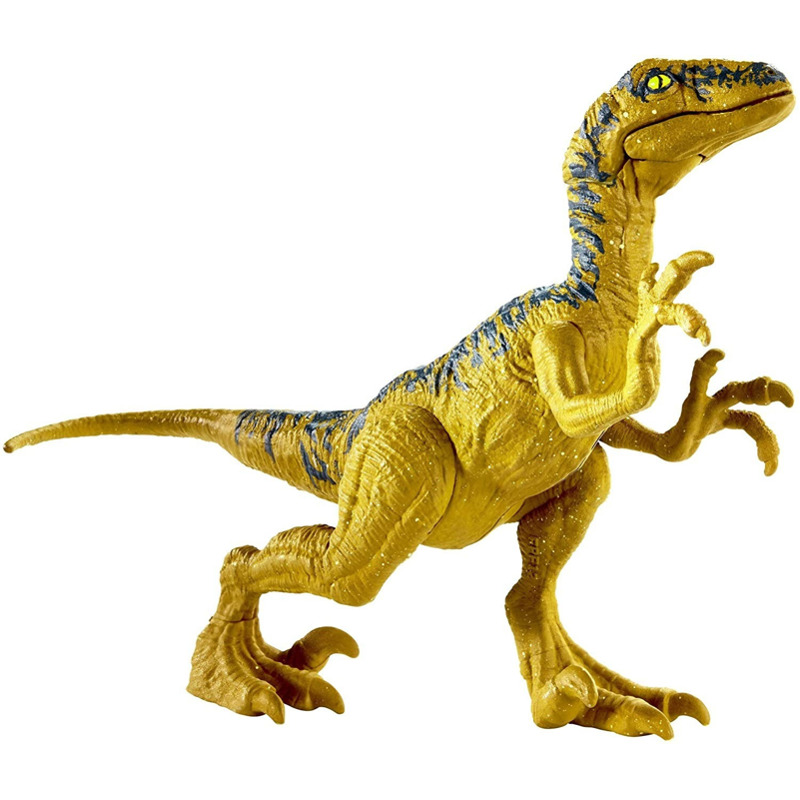 Mattel Jurassic World Attack Pack Velociraptor Multicoloured GCR46 36% günstiger