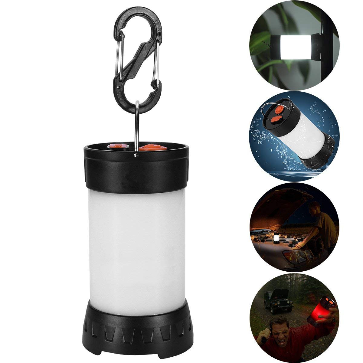 Campinglampe LED IPX-7 mit USB für 9,99 Euro [Amazon]