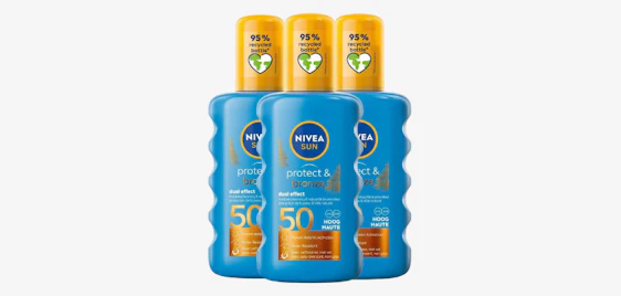Perfekter Schutz für den Sommer! ☀️ 3x Nivea Sun Protect & Bronze Sonnenspray (LSF 50) für nur 34€ 🧴