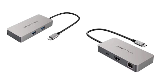 NUR HEUTE ❗ Hyper USB-C-Hub für 26€ - Chromebook-zertifiziert, 5-in-1 Anschlüsse, 4K HDMI