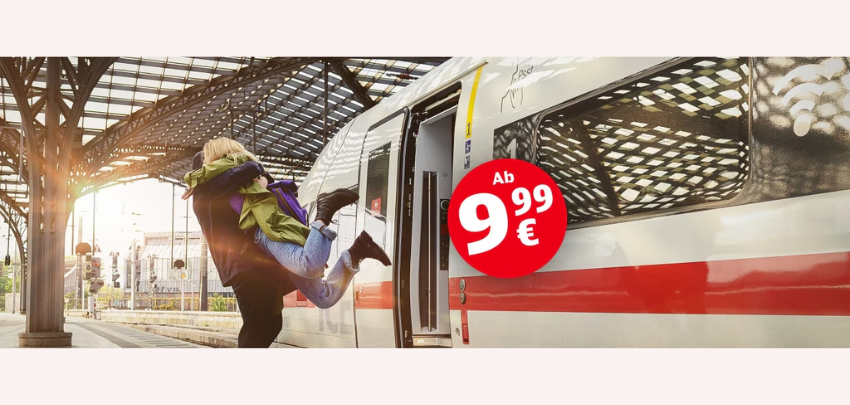 🚆 Deutsche Bahn Super Sparpreis Aktion + Sparpreis Young  » Tickets ab 7,49€ 🤑