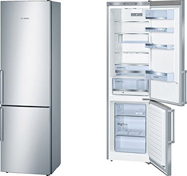 Bosch KGE39AI40 Kühl-/Gefrierkombination für 564€ - Edelstahl, SmartCool, A+++, Kühlen: 247 L, Gefrieren: 89 L