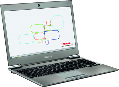 Toshiba Portégé Z930-111 für 1149€ - 13,3" Ultrabook mit Core i5-3317U, 4GB Ram und 256GB SSD und 1,21kg Gewicht