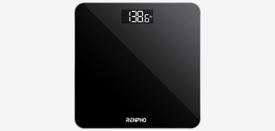 Renpho digitale Personenwaage für 13€ - bis 180kg, aus gehärtetem Glas