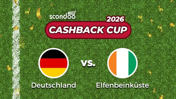 Scondoo: Cashback-Cup Deutschland vs Elfenbeinküste