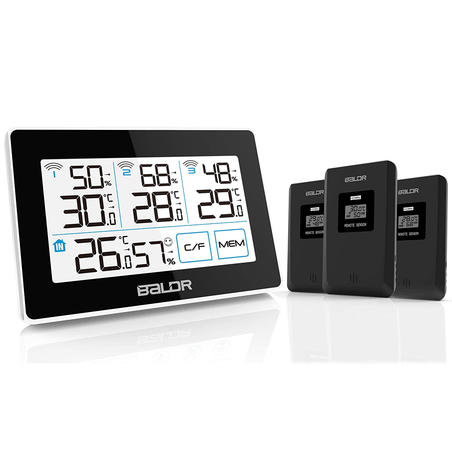 Wetterstation mit 3 Sensoren für 25,99€ inkl. Versand