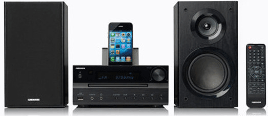 Medion MD 83615 für 81€ - Micro-Audio-System mit iPhone Dock und USB-Anschluss