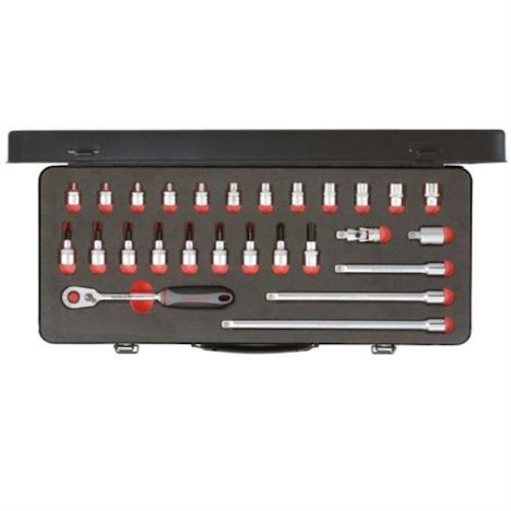 Carolus by Gedore SLIM SIXTY Steckschlüssel-Satz 3/8″, 26-tlg 6600.400 für 24,90 EUR inkl. Versand