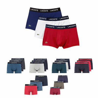 Lacoste Herren 3er Pack Shorts verschiedene Farben S-XL NEU