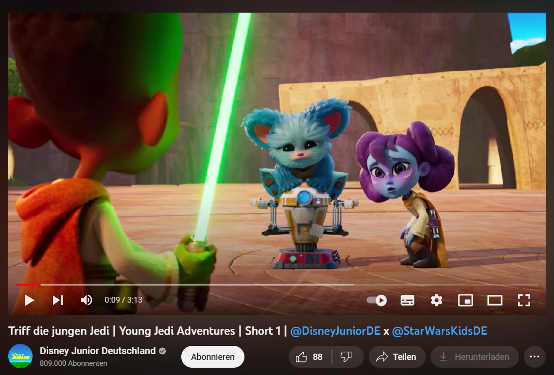 Star Wars: Die Abenteuer der jungen Jedi - Short 1