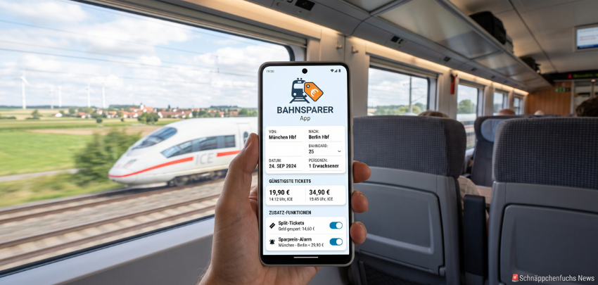 Günstiger durch Deutschland: So holt ihr mit der Bahnsparer-App das Maximum aus euren Zugtickets raus