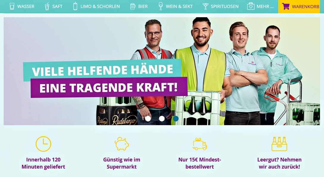 Flaschenpost schnell und guenstig