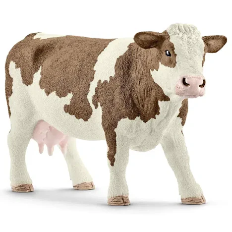 Schleich 13801 – Farm World: Fleckvieh-Kuh für 4,99€