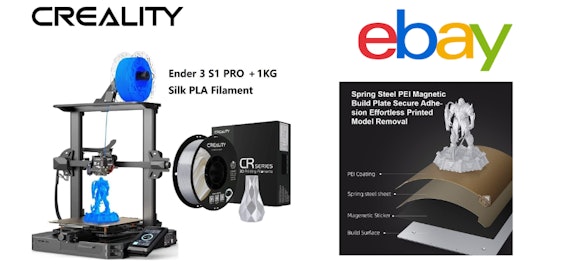 Ender-3 S1 Pro für nur 265€ – Ein Top-Deal für 3D-Druck-Enthusiasten!