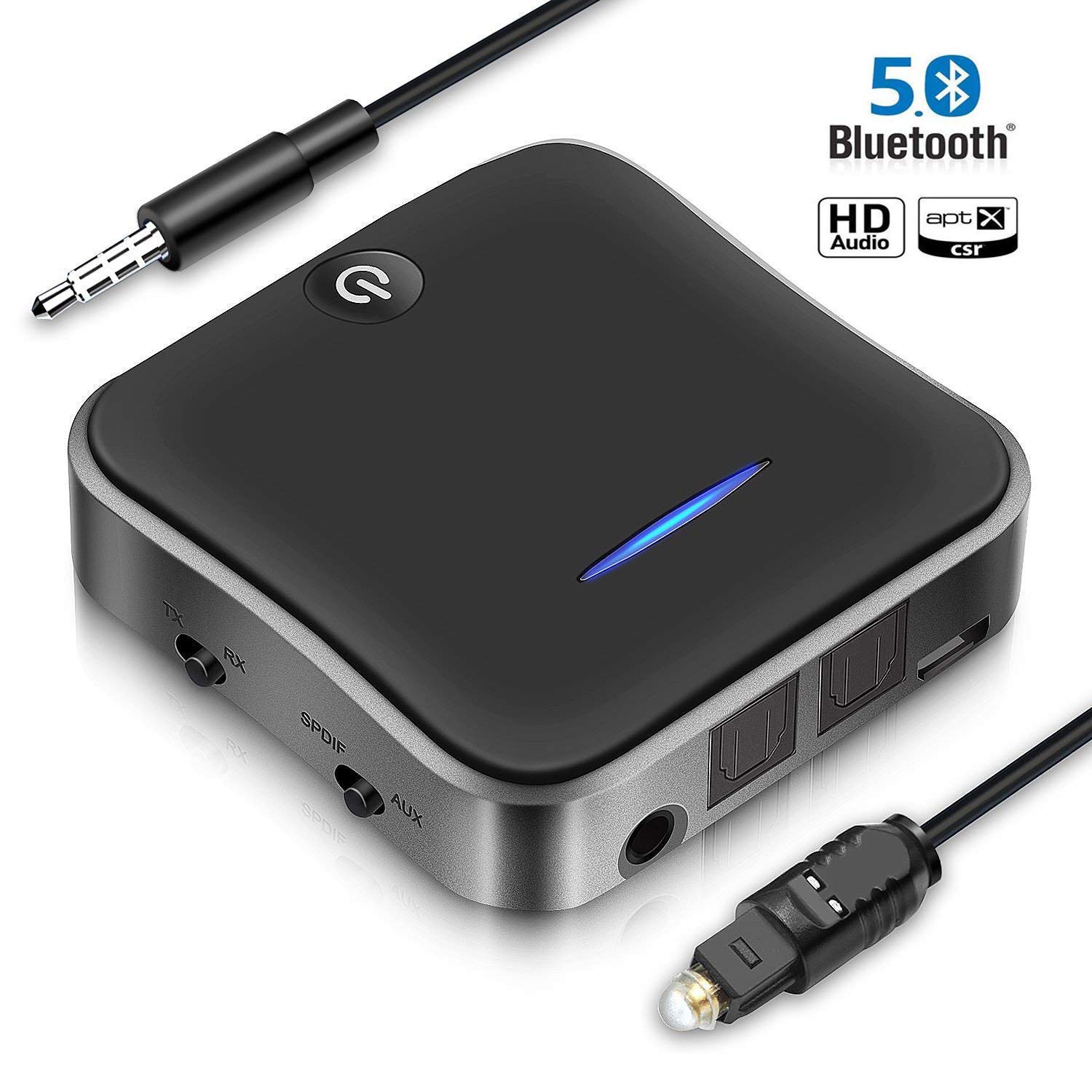 Sonru Bluetooth 5 Transmitter (Toslink, Chinch, Aux)