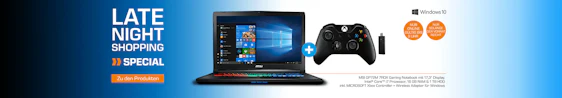 MSI GP72 7REX-438DE Leopard + Xbox wireless-Controller für 1.199€ - 17 Zoll Gaming Notebook mit i7-7700HQ, 16GB RAM und NVIDIA GeForce GTX 1050 Ti