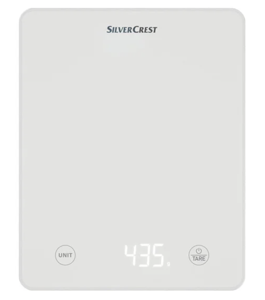 Silvercrest SKWS 5 A1 für 16€ - Küchenwaage Smart mit Abschaltautomatik