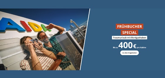 Bis zu 400€ Bordguthaben sichern 🛳️ AIDA Kreuzfahrt ab 570€ - mit Frühbucher-Vorteil