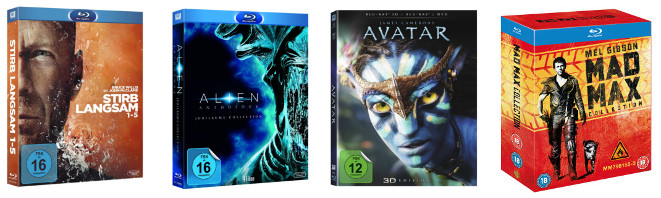 Blu-ray- und DVD-Schnäppchen in der Übersicht