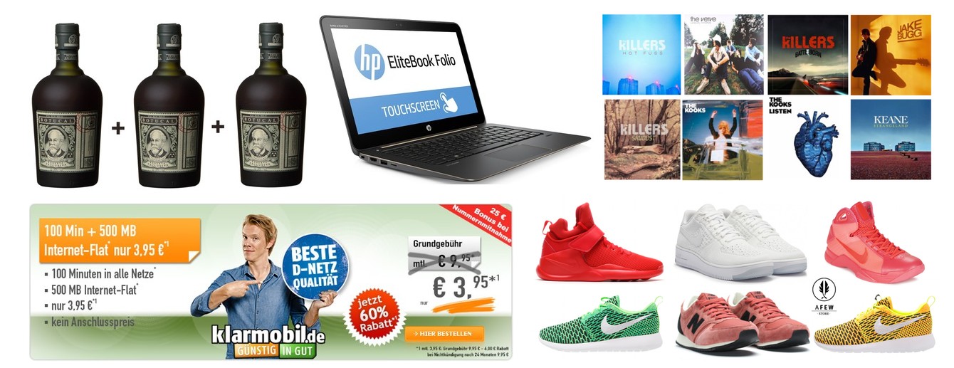 Highlight-Angebote: Die 5 besten Schnäppchen am 12.08.2016