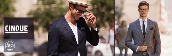 Cinque Sale bei b4f - gute Preise für Anzüge & Hemden