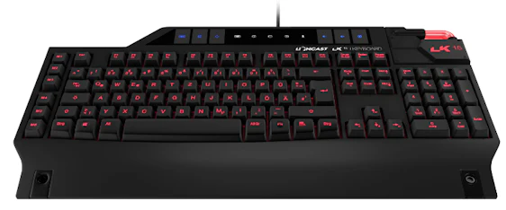 Lioncast LK15 für 30€ – Gamingtastatur mit RGB-Tasten, Anti Ghosting, 4 Profilen, n-Key-Rollover und Makrotasten